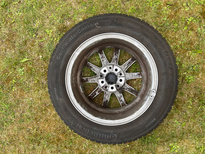 4 x Winterräder Original BMW 205/60 R16 Alufelgen 92H M+S 6855080 Continental Kompletträder