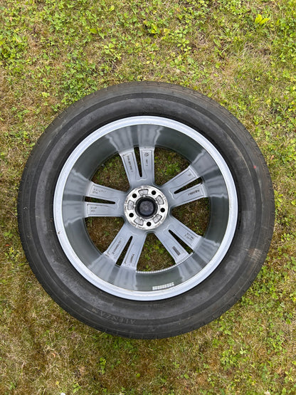 4 x Original VW 19 Zoll Alufelgen Kompletträder Sommerreifen 255/55 R19