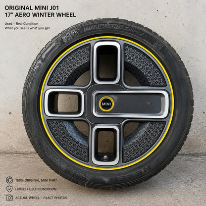 4 x Original MINI 17 Zoll Winterräder F55 F56 F57 ELECTRIC POWER RDKS 6889171