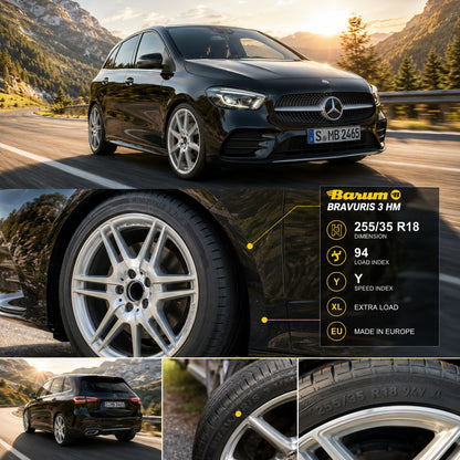 4x Original Mercedes AMG 18 Zoll Sommerräder A2044014202 255/35 R18 5x112 Felgen
