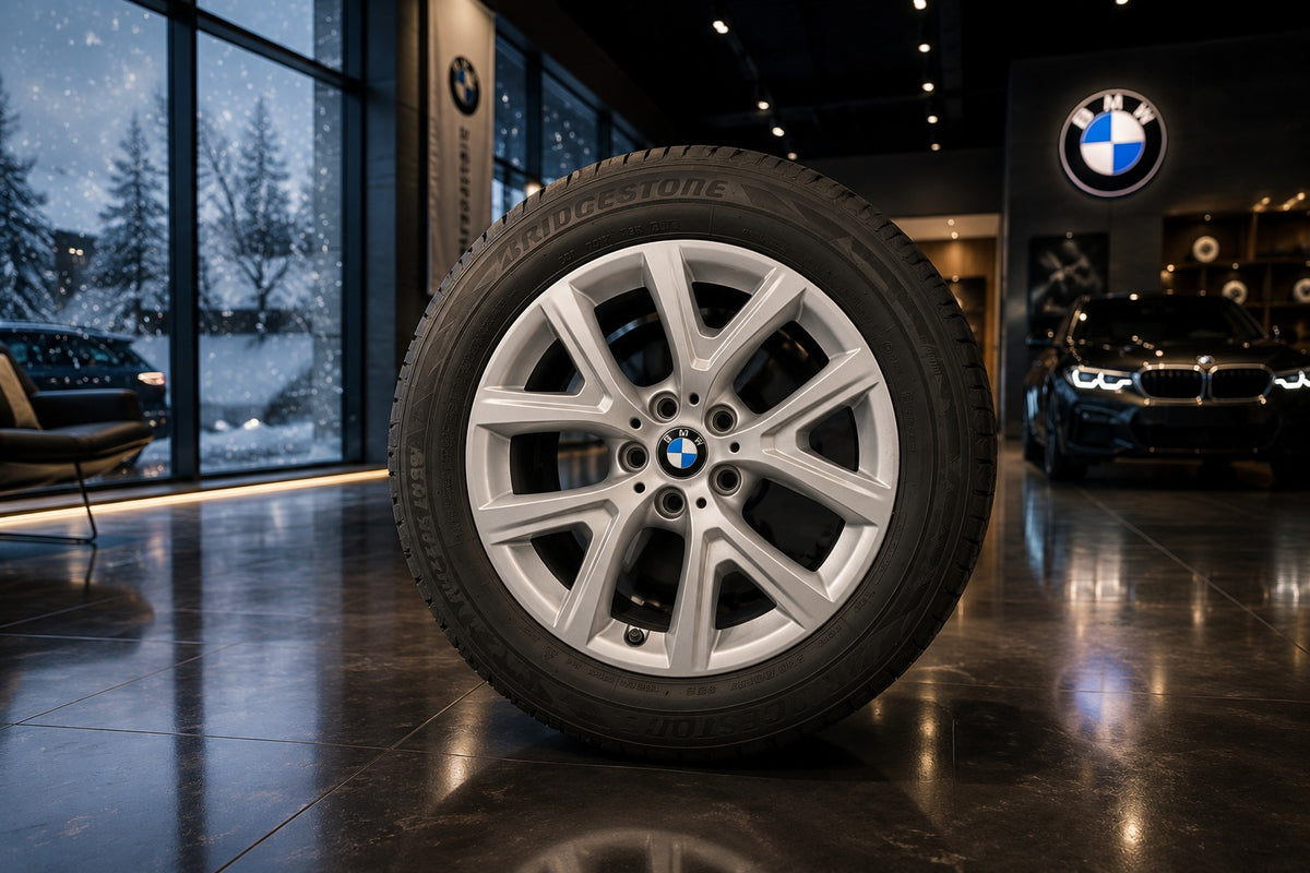 4 x Original BMW Winterräder 17 Zoll Style 574 205/60 Bridgestone RunFlat LM001