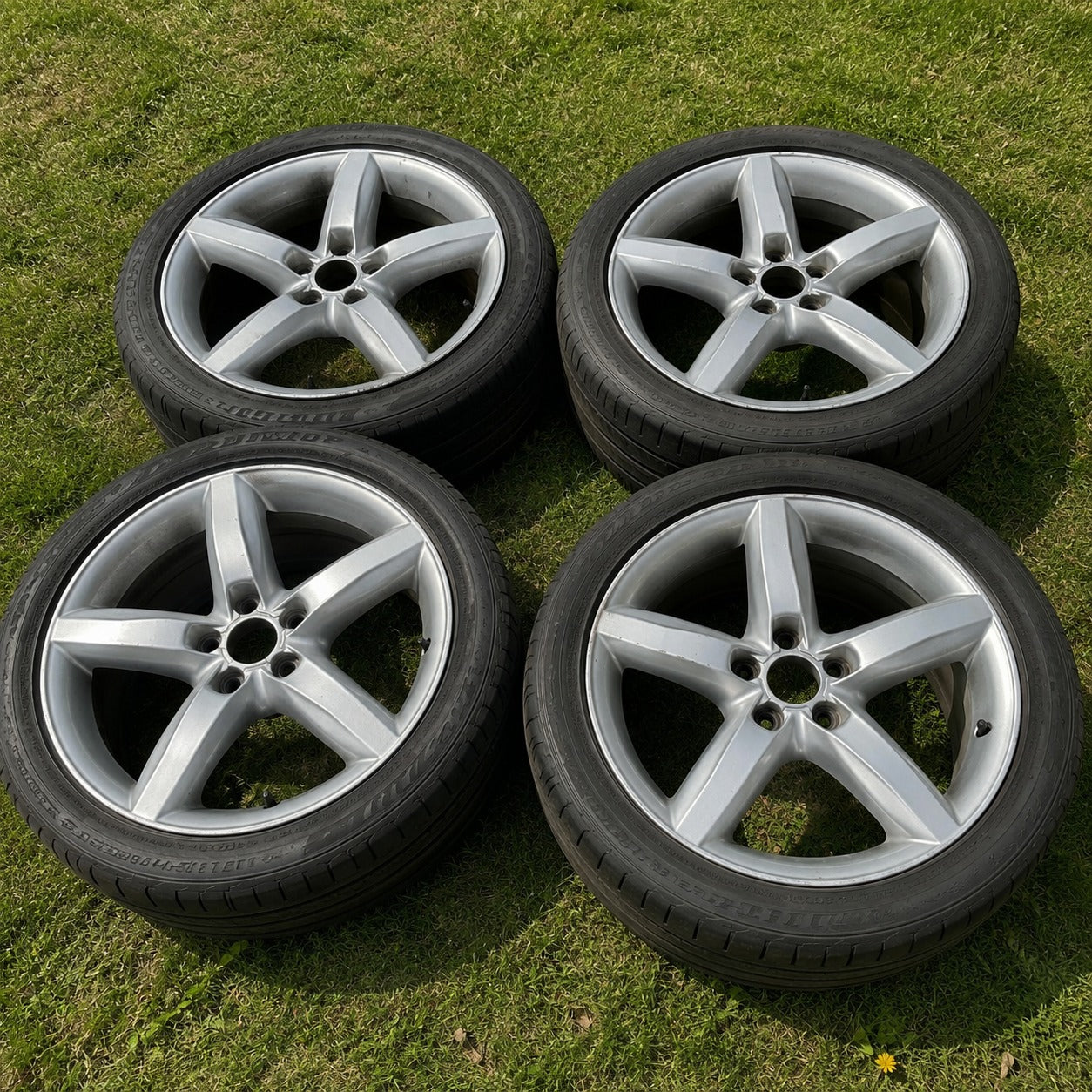 Original Audi A4/S4 B8 18 Zoll Kompletträder Sommer 245/40 R18 – 8Jx18 ET47