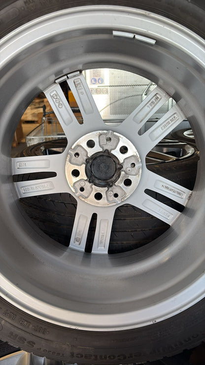 4 xOriginal BMW 17 Zoll Alufelgen Winterräder 205/55 R17 Kompletträder Continental SSR Alufelgen 7848601