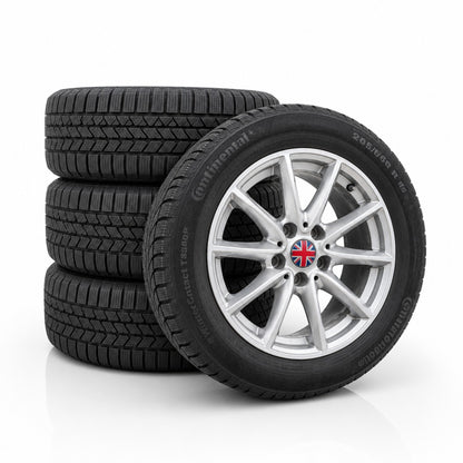 4 x Winterräder Original BMW 205/60 R16 Alufelgen 92H M+S 6855080 Continental Kompletträder