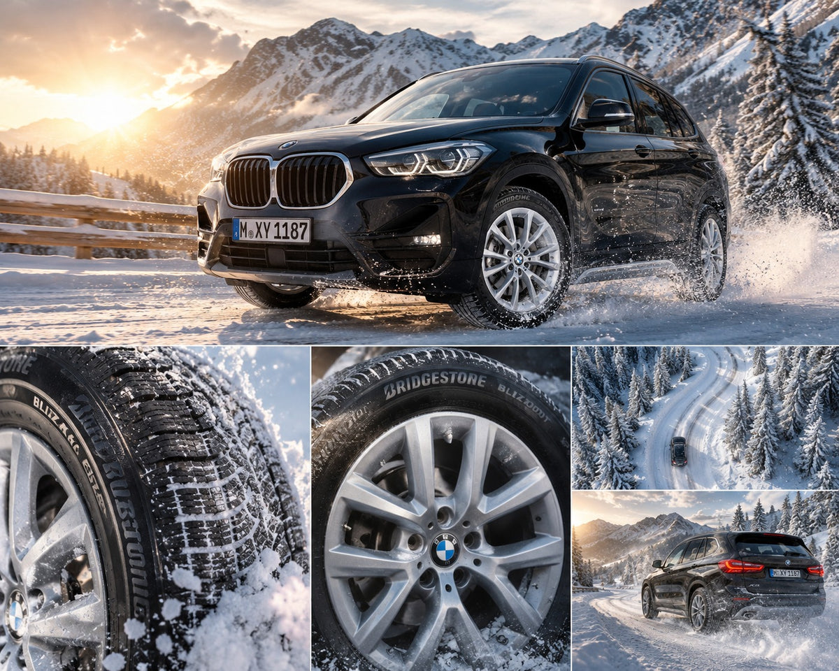 4 x Original BMW Winterräder 17 Zoll Style 574 205/60 Bridgestone RunFlat LM001