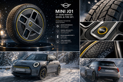 4 x Original MINI 17 Zoll Winterräder F55 F56 F57 ELECTRIC POWER RDKS 6889171