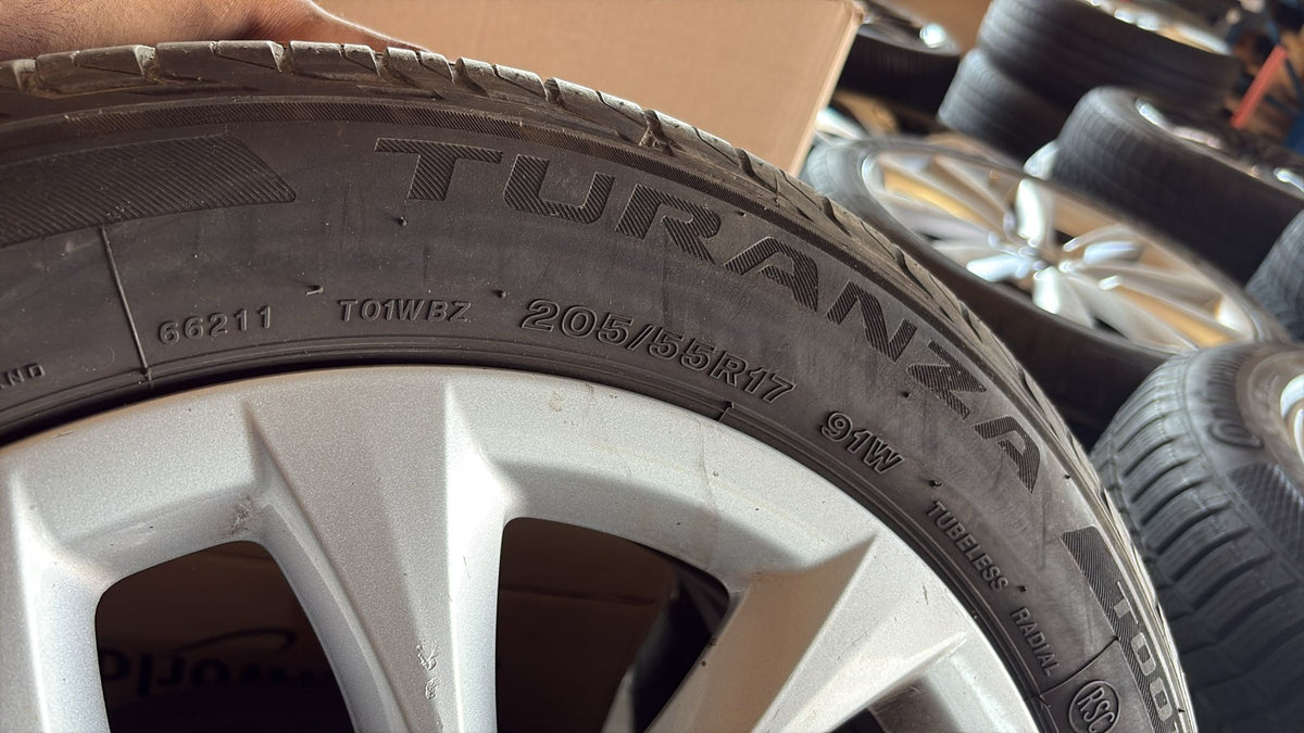 4 x Original BMW 17Zoll Alufelgen 6855088 Kompletträder 7Jx17 ET54 5x112 205/55 R17 Sommerreifen
