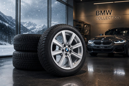 4 x Original BMW Winterräder 17 Zoll Style 574 205/60 Bridgestone RunFlat LM001