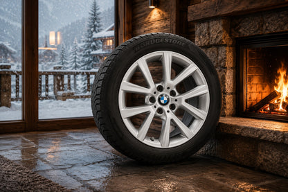 4 x Original BMW Winterräder 17 Zoll Style 574 205/60 Bridgestone RunFlat LM001