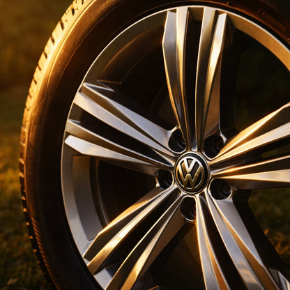 4 x Original VW 19 Zoll Alufelgen Kompletträder Sommerreifen 255/55 R19