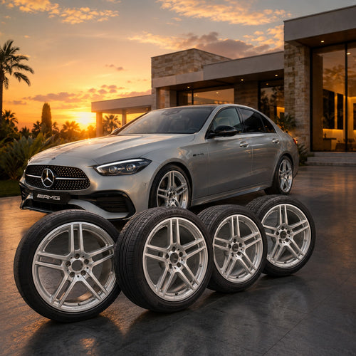 4x Original Mercedes AMG 18 Zoll Sommerräder A2044014202 255/35 R18 5x112 Felgen