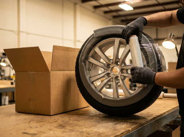 RadsatzPlus Prüfung: Transportsichere Verpackung