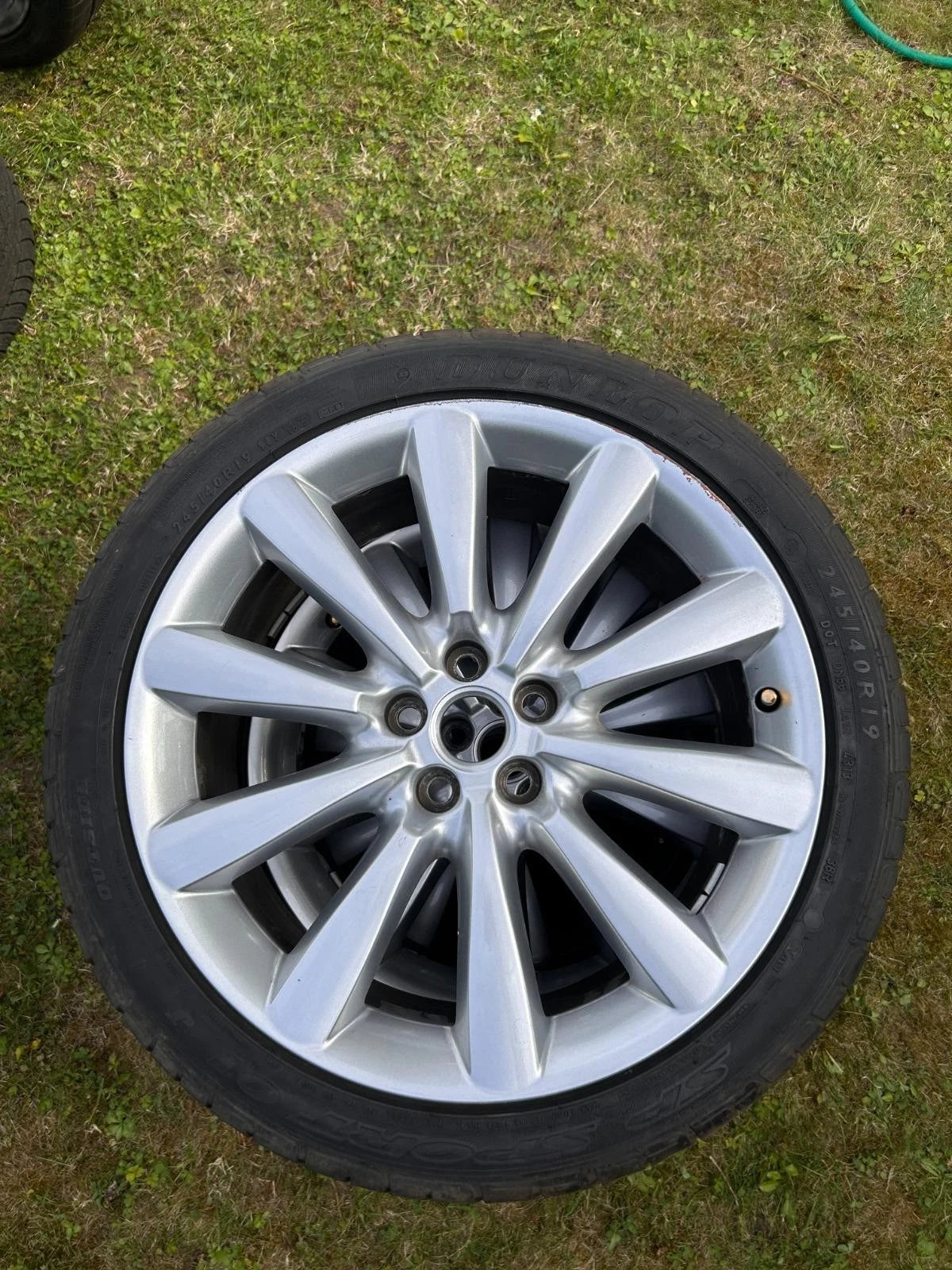 4 x Original Sommerreifen Jaguar 19 Zoll Kompletträder Alufelgen 245/40 Felgen