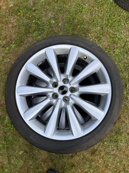 4 x Original Sommerreifen Jaguar 19 Zoll Kompletträder Alufelgen 245/40 Felgen